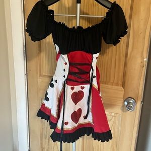Queen of hearts dress ( puffer not included unless buying a BUNDLE from me )